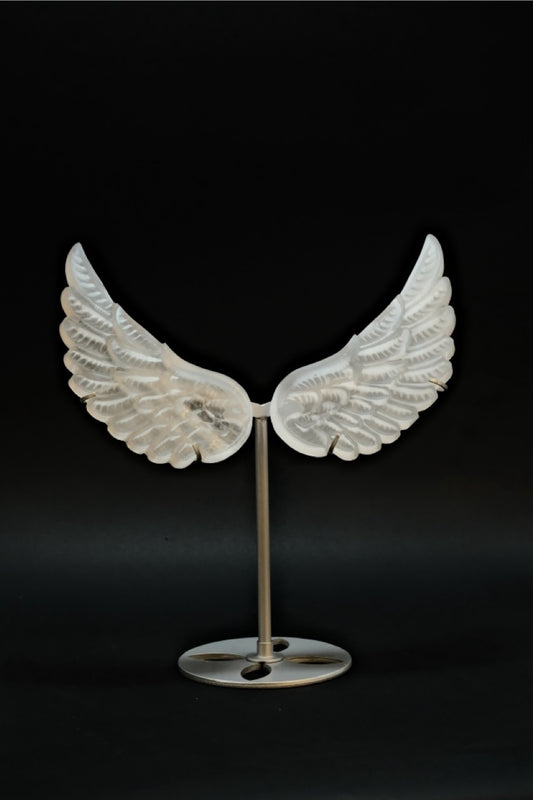 Selenite Satin-Spar Angel wings